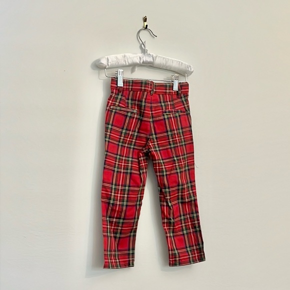 Edgehill Collection Red Plaid Pants. - Picture 2 of 9